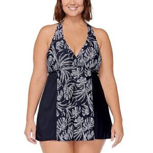 Island escape plus size one piece swimsuit 16w